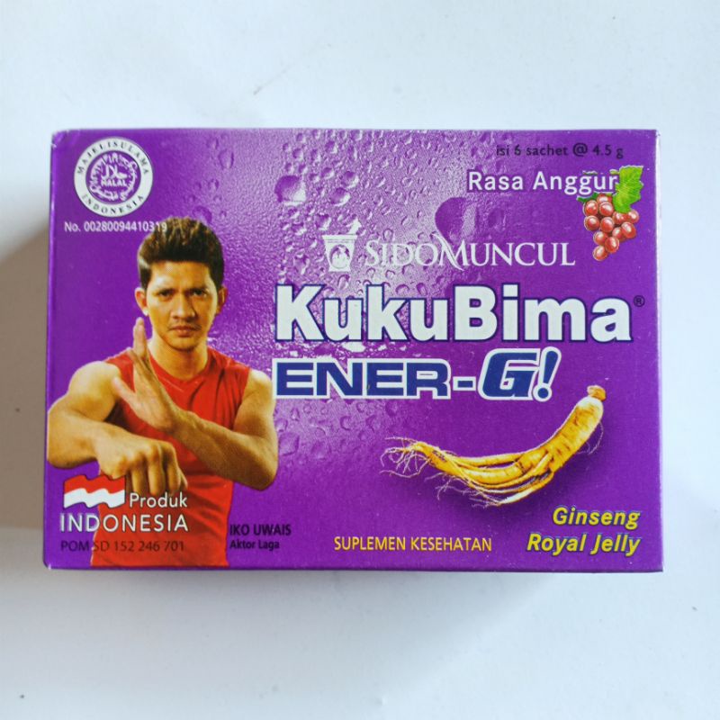 

KUKUBIMA ENER G 1 BOX ISI 6 SACHET