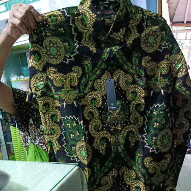 Baju Kemeja Batik Slimfit Lengan Panjang Dewasa Real Pict Original Mewah Premium Colin Dion Cbl701