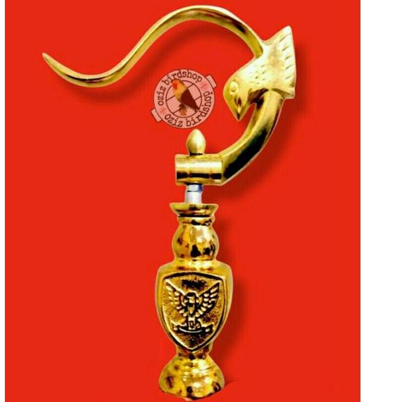 Wow Murah Meriah.. gantungan dan pion sangkar kotak  Rep Radja gold emas