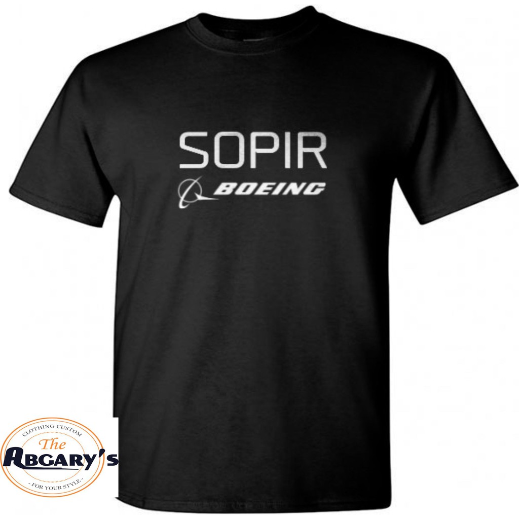 KAOS PILOT SOPIR BOING SERAGAM PILOT
