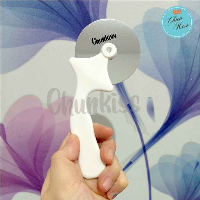 Pizza Cutter untuk merapikan pinggiran fondant - Diameter 6.5 cm