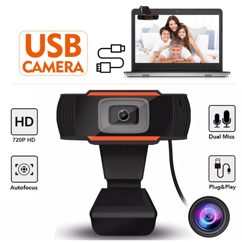 Webcam Kamera PC Laptop HD720 / HD1080