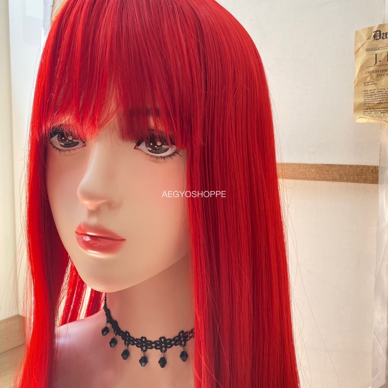 DX009 full wig korean style 60-65 cm wig cosplay