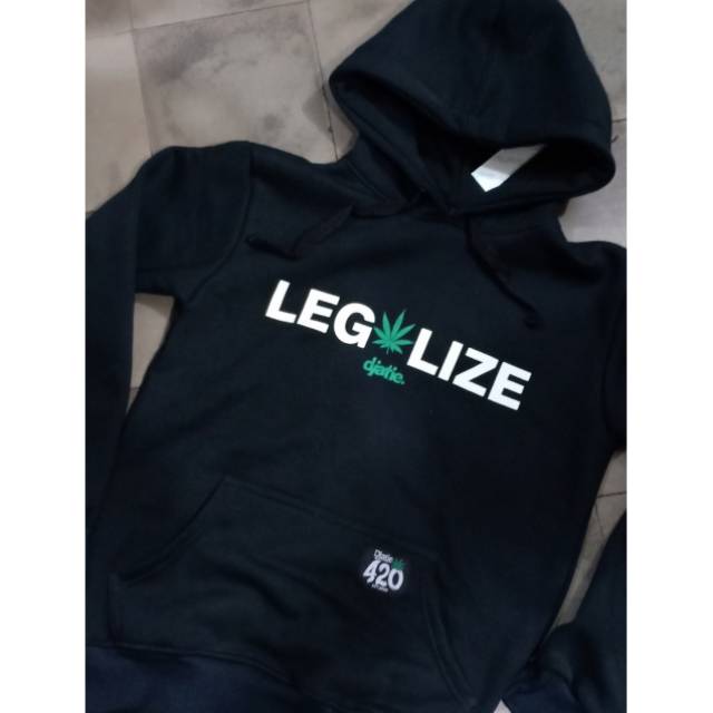 hoodie legalize 420 kaos baju reggae rasta bob marley canabis