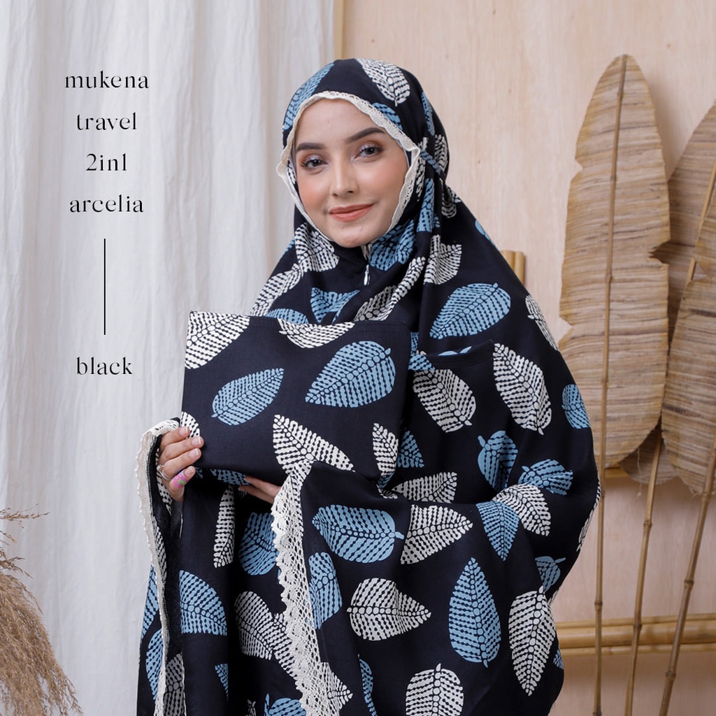 Mukena Dewasa Traveling 2in1 Arcelia