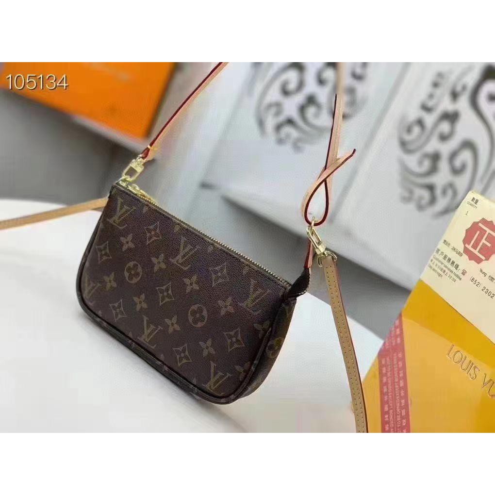 L Vuitton Pochette 1603(Free Box+ Dust Bag+Invoice+No Seri)