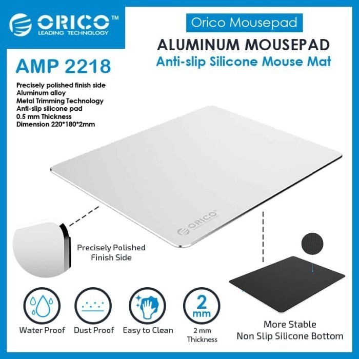 ORICO Mini Aluminum Alloy Mouse Pad - AMP2218