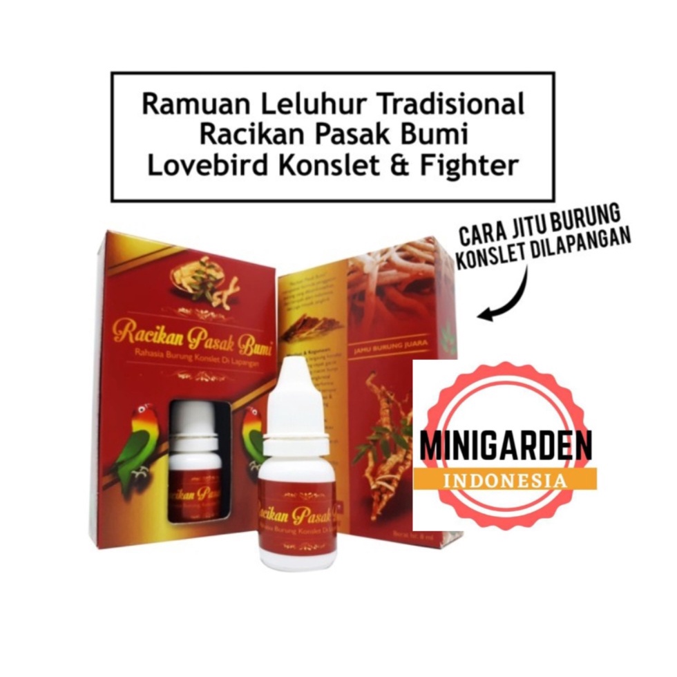 RACIKAN PASAK BUMI OBAT BURUNG GACOR anti macet konslet vitamin stamina power mental burung