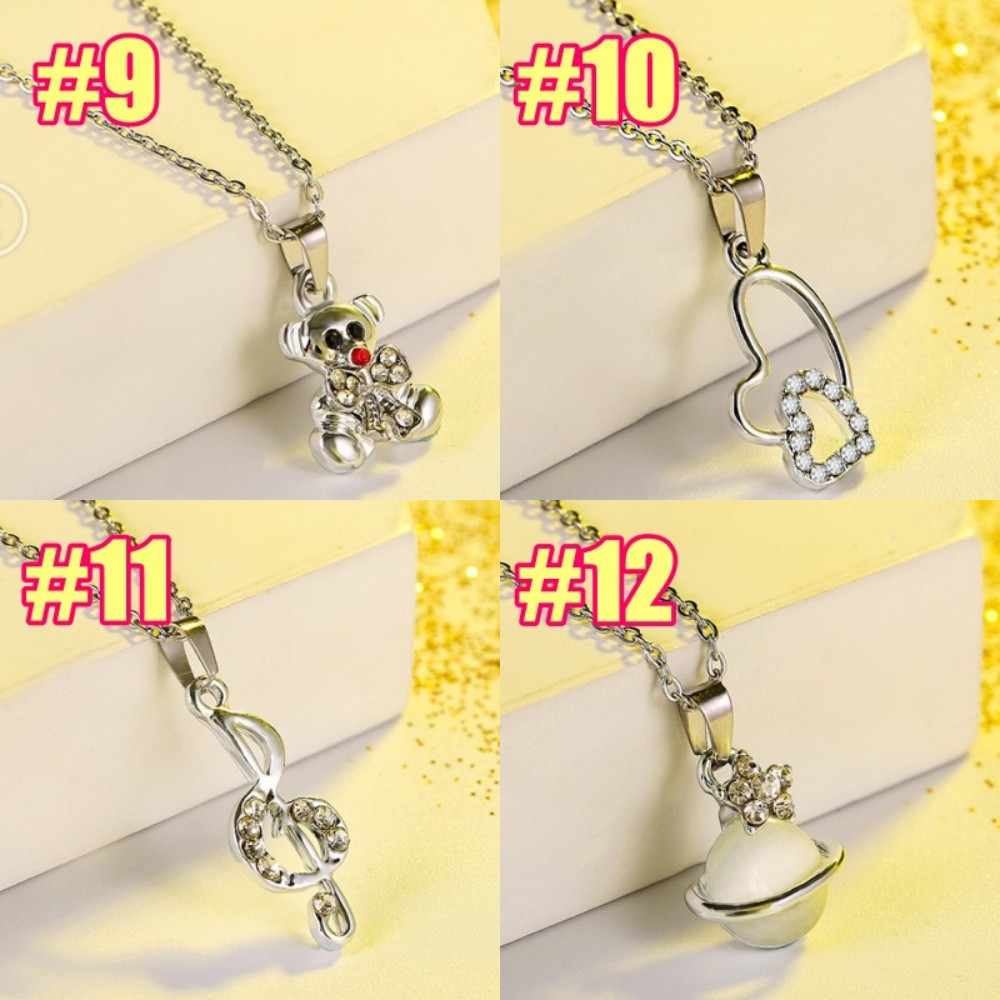 ✿AYN✿   Kalung Liontin Stainless FA02 Trendy Fashion Wanita Korea Aksesoris Murah