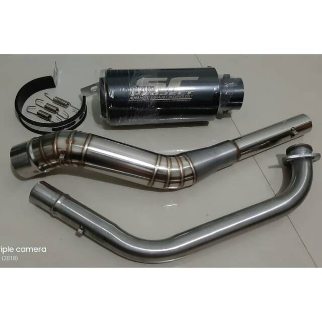 Knalpot MOTOR SC project for Vixion R