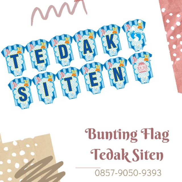 Bunting Flag Tedak Siten