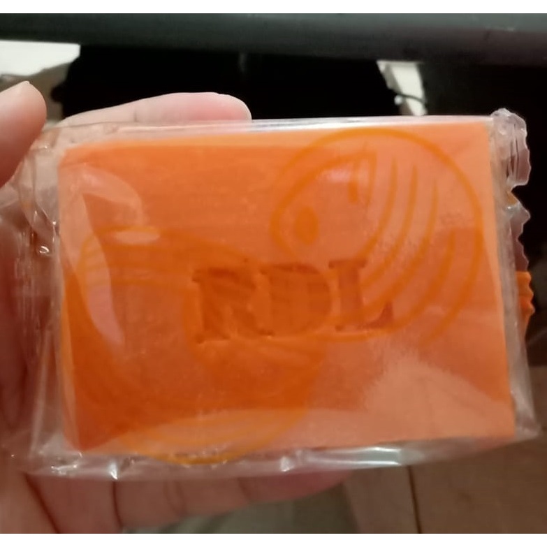 [ORIGINAL] [BPOM] * NCC * RDL Papaya Sabun Batang Brightening Soap Plus Virgin Coconut Oil - Net 135 gr