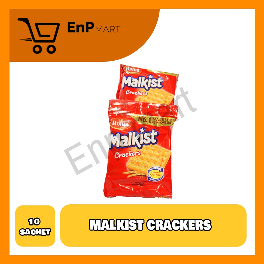 

Roma Malkist Crackers 27 Gram Renceng - 1 Renceng 10 Pcs