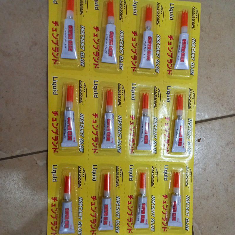 

super glue lembar handsome
