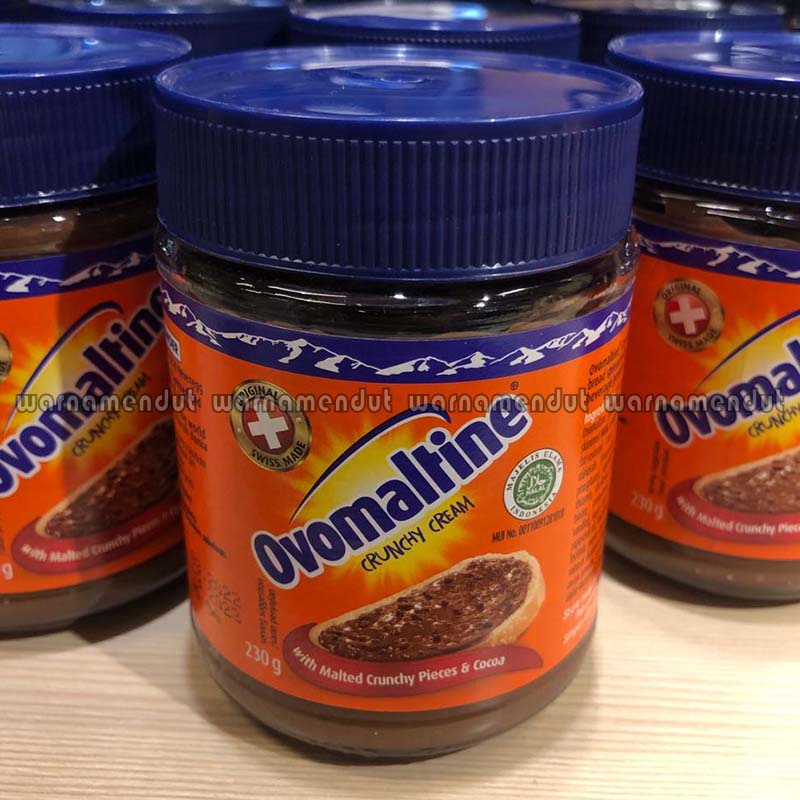 

Ovomaltine selai coklat crunchy cream 230gr WMO IK1154
