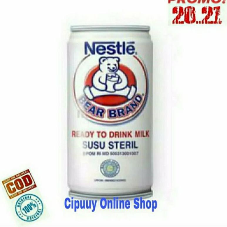 

{Star MaLL QR 27Ma2Bk} Susu Beruang / Bear Brand 189 ml の
