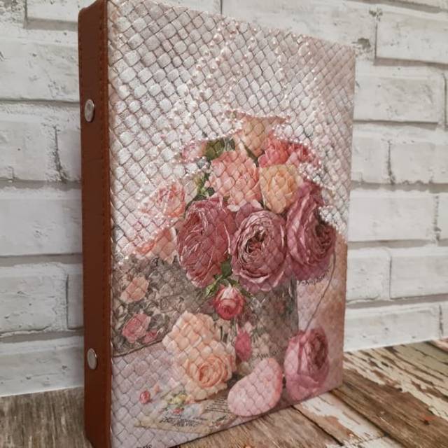 

Binder Pandan Decoupage Coklat 01