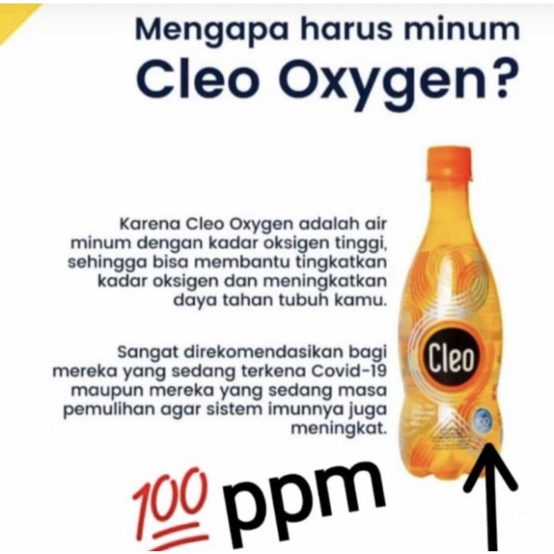 

CLEO OXY CLEO OXYGEN per karton