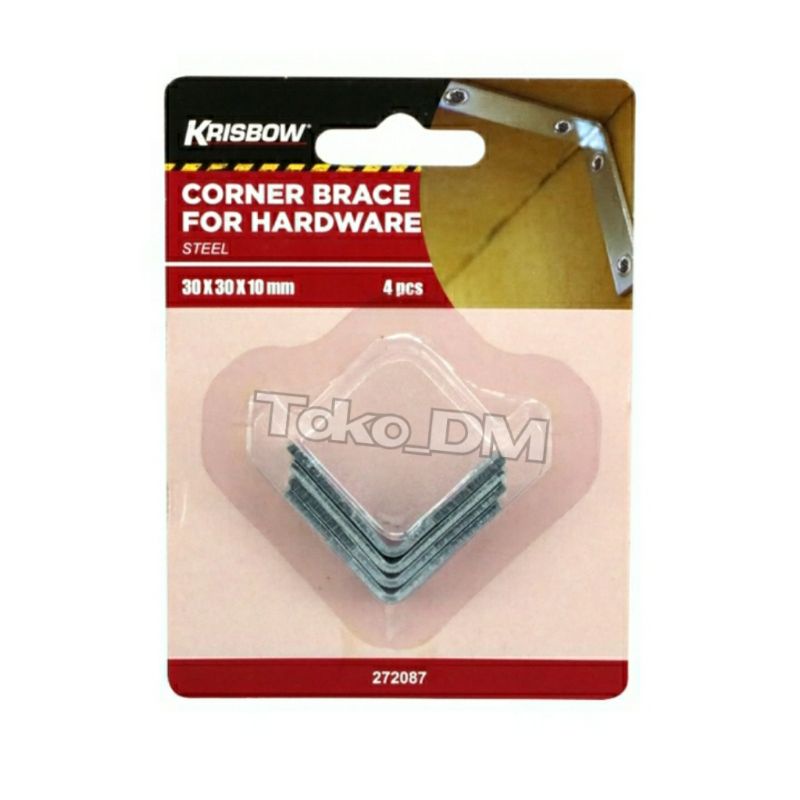 

KRISBOW PENYANGGA SIKU 30 X 30 X 10 MM 4 PCS