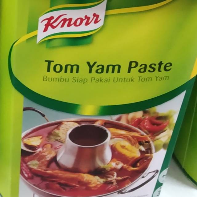 

Knorr tom yam paste bumbu siap pakai untuk tom yum 1.5kg