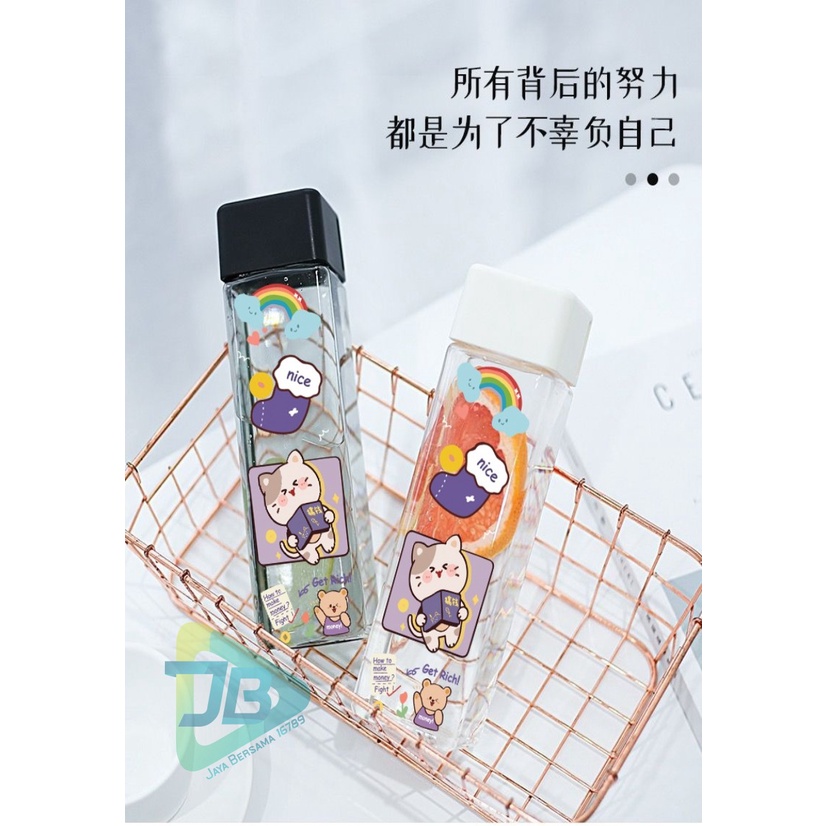 RT107 Botol minum tumbler karakter sticker printing 2d 500ml JB5561