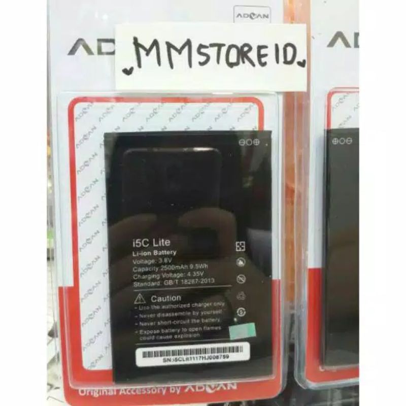 Baterai Advan i5C lite
