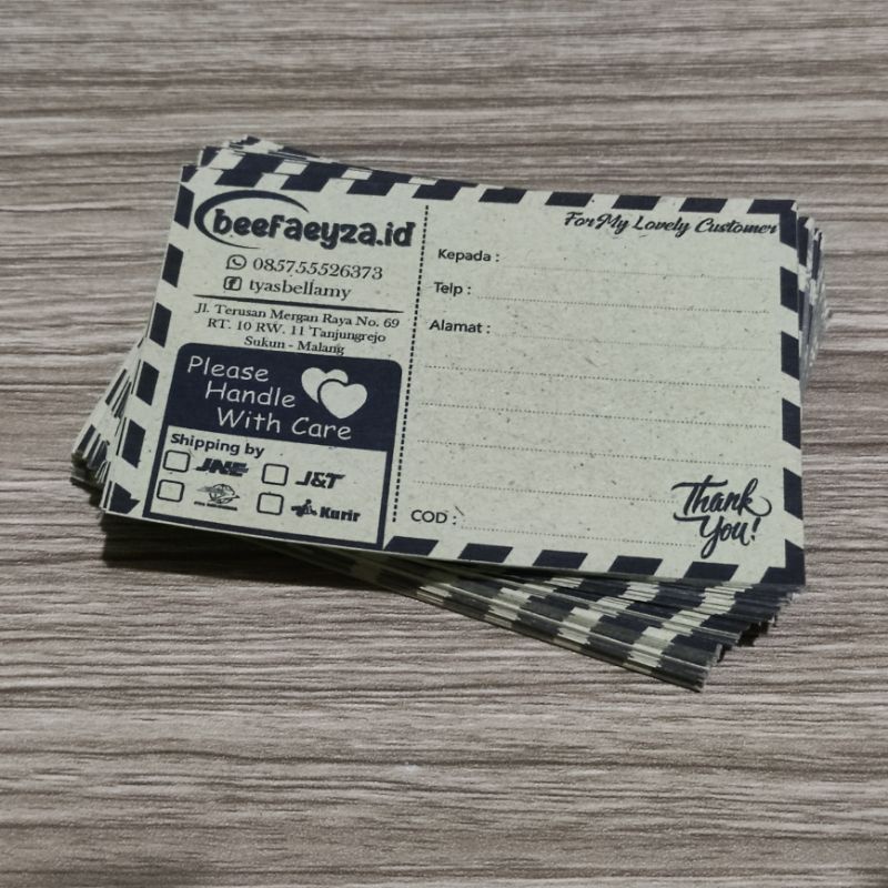 

LABEL KIRIM VINTAGE (SATUAN)