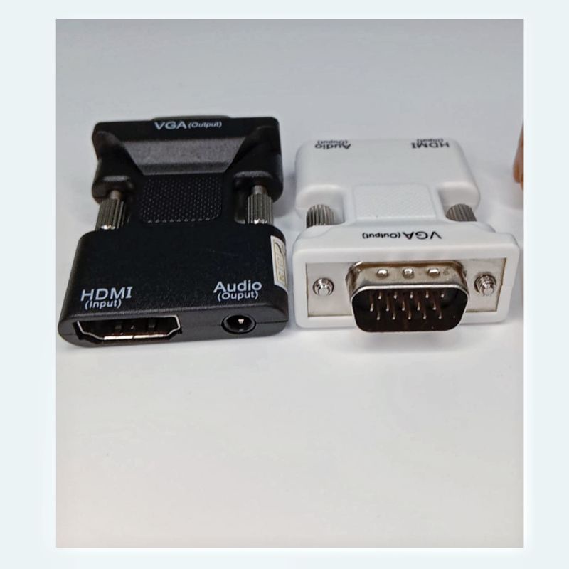 Converter  Hdmi to Vga Dongle /Adapter Hdmi to Vga with audio dongle