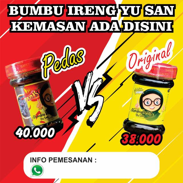 

BUMBU IRENG YU SAN