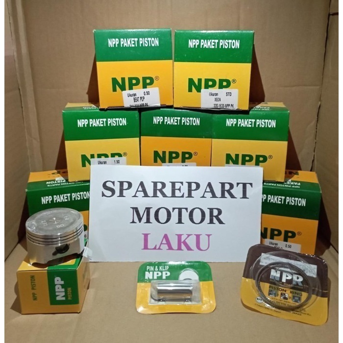 Piston Kit / Seher Paket Megapro New / Verza Npp Oversize Std 50 100