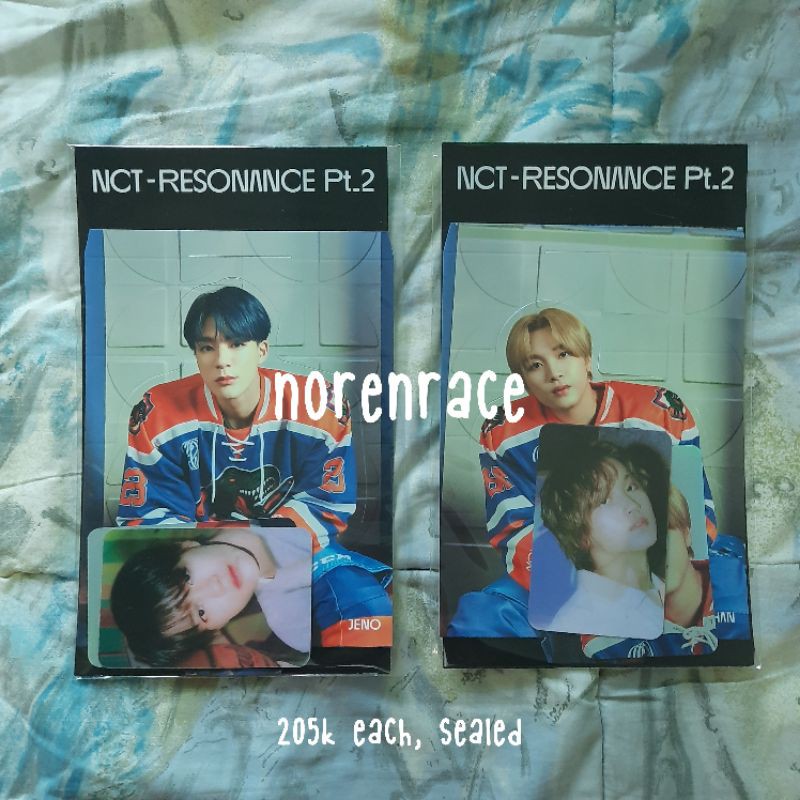 Lenticular Holo Jeno & Haechan NCT 2020 Resonance