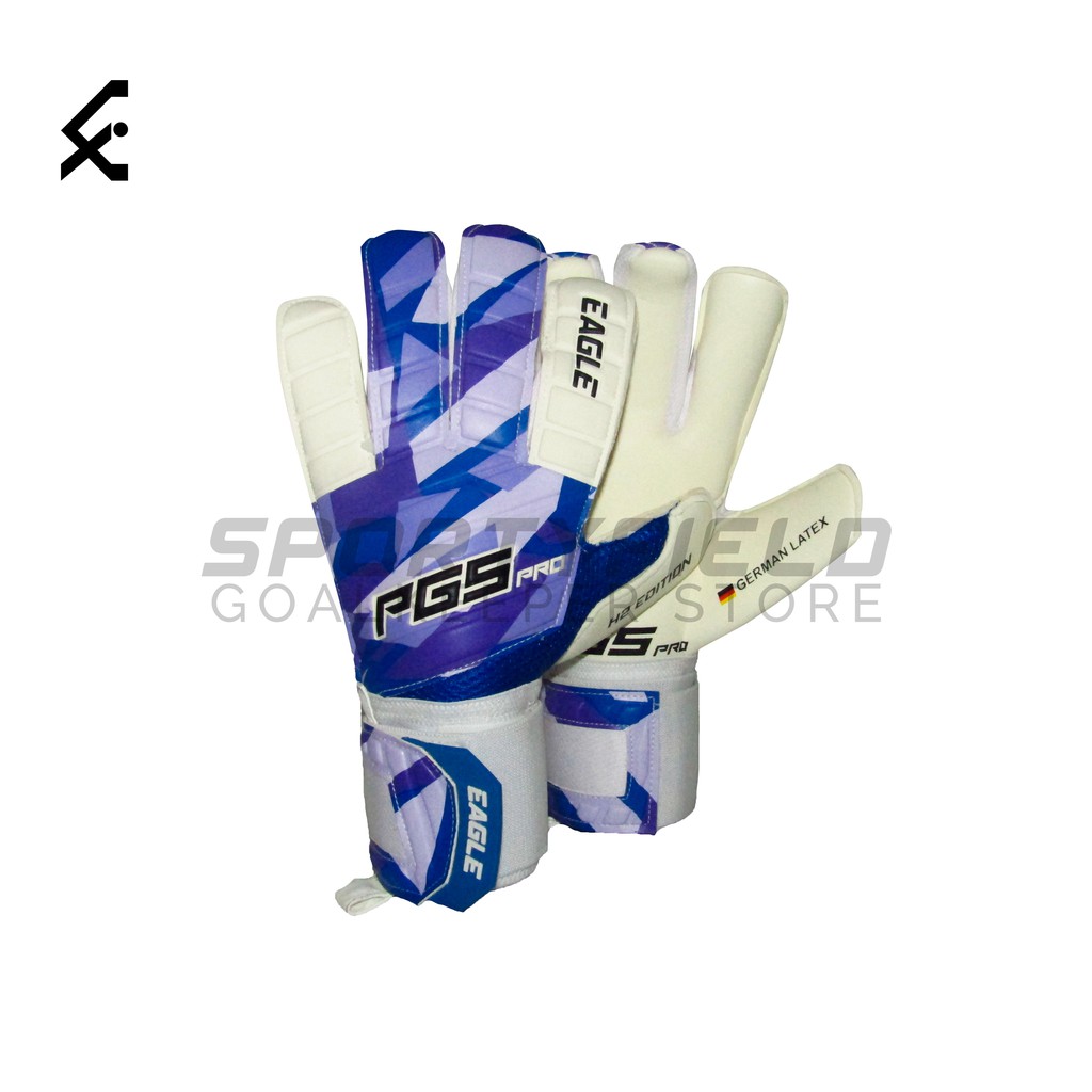 Sarung Tangan Kiper PGS Pro Eagle HYBRID H-2 Series - Purple