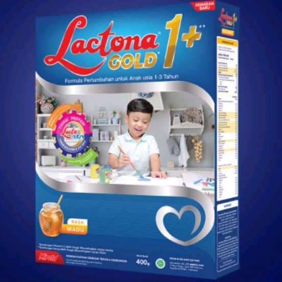 Lactona Gold Susu Formula 1+ (1-3 Tahun) 400g