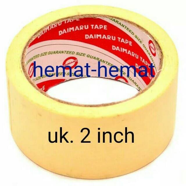 

Lakban kertas daimaru / masking tape (48mm x 21m)