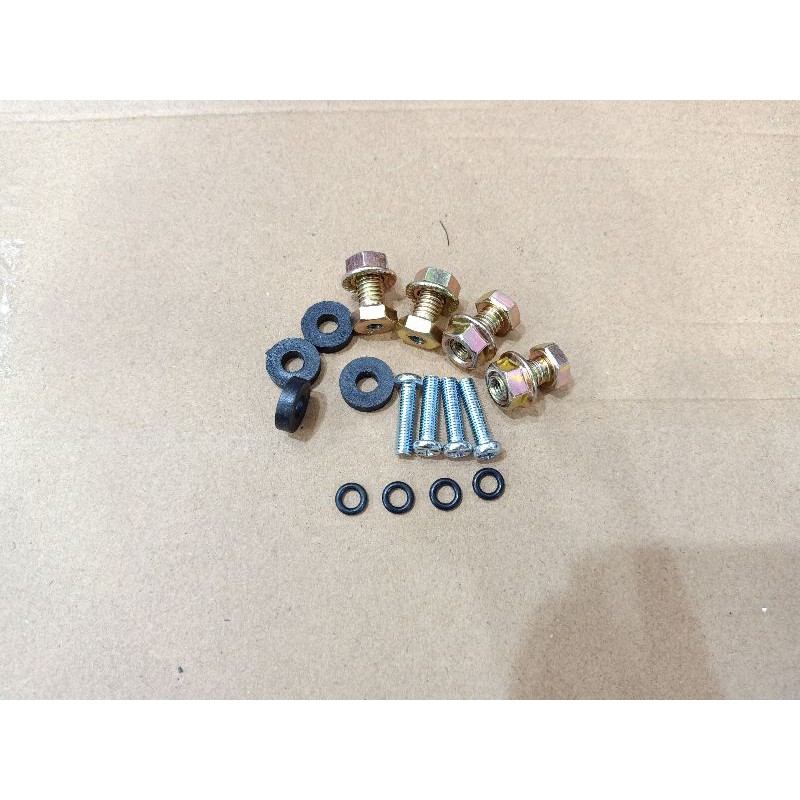 baut mur anti jebol xmax nmax lexi plus karet baut ring karet winshield