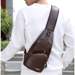 201383 Tas Selempang Pria Import Slingbag Cowok Impor Sling Bag Cowo (1 KG MUAT 4) BQ3208 JTF8029