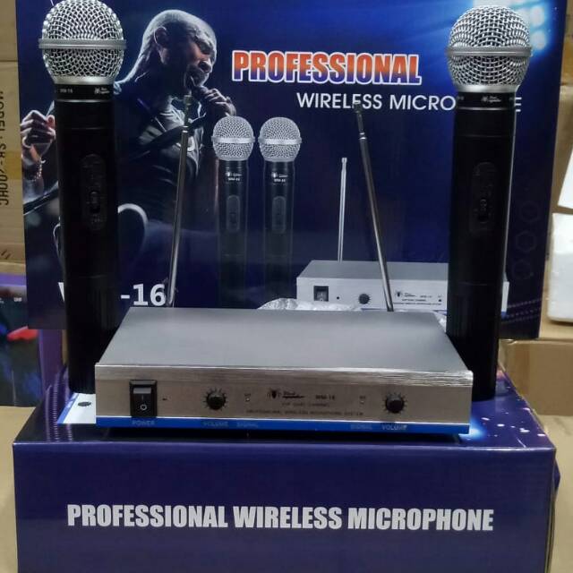 MIC WIRELESS BLACK SPIDER WM-16 ORIGINAL