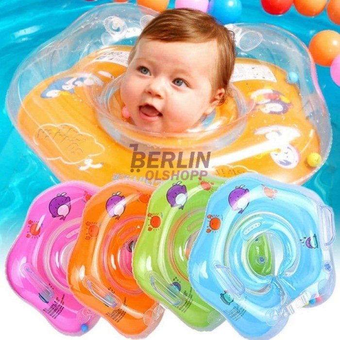 Neck Ring Bayi / Pelampung Renang Anak / Ban Leher Baby Neckring 0712 - Pink