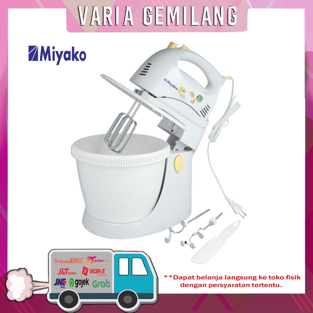 Jual Mixer MIYAKO / Standing Mixer / Pengaduk Adonan MIYAKO SM-625 3,5 ...