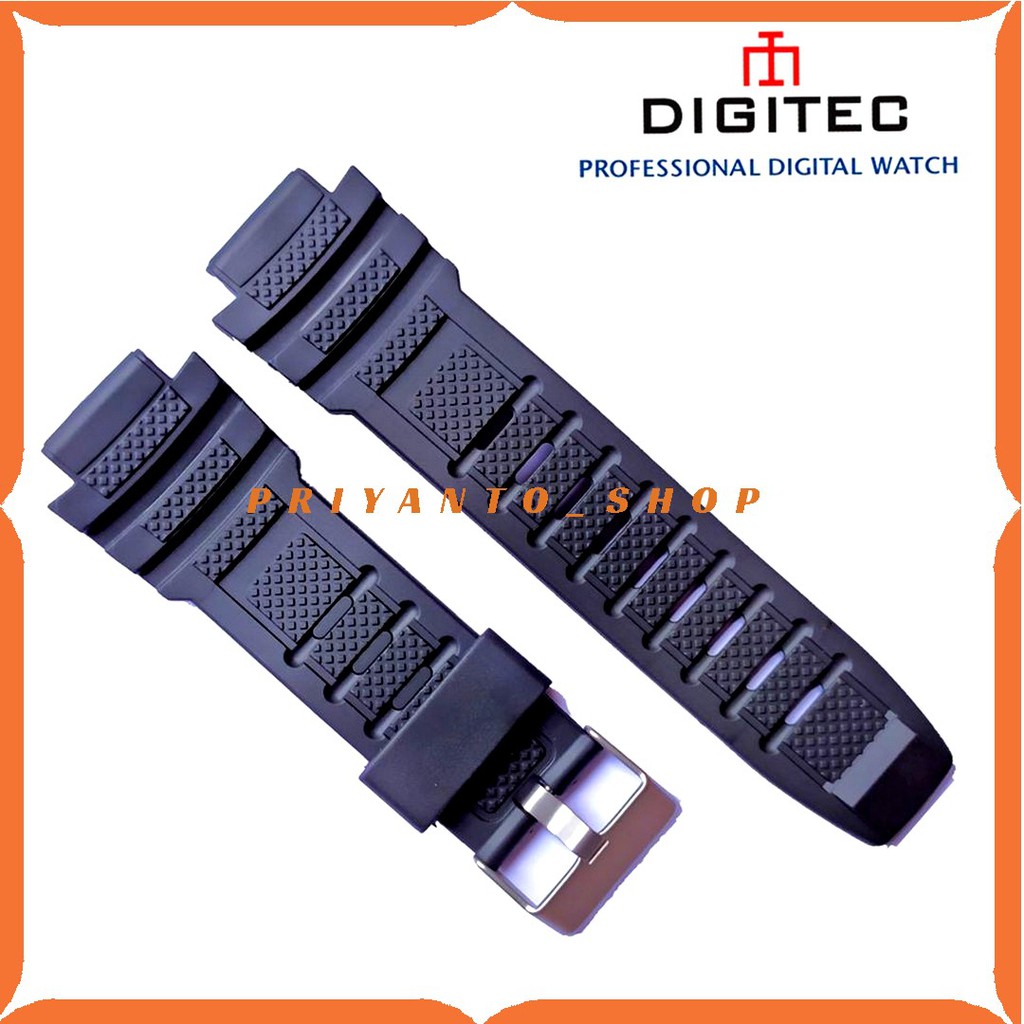 Strap Tali jam Digitec 3033 Digitec DG-3033T Rubber Digitec Dg-3033