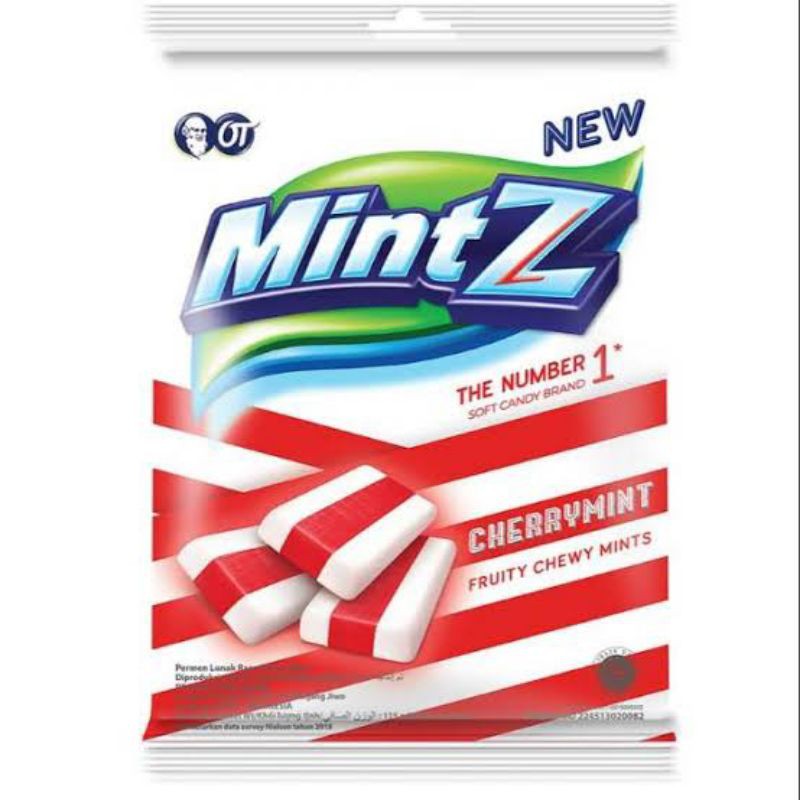 Mintz Candy Cherrymint 115g isi 50