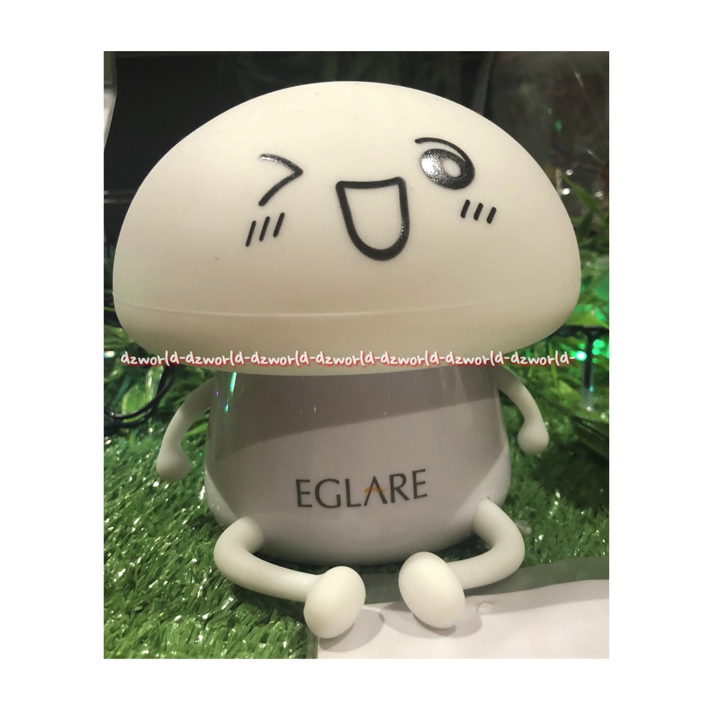 Eglare Night Lamp Lampu Tidur Unik Boneka Jamur Mushroom Mush room Pink Putih