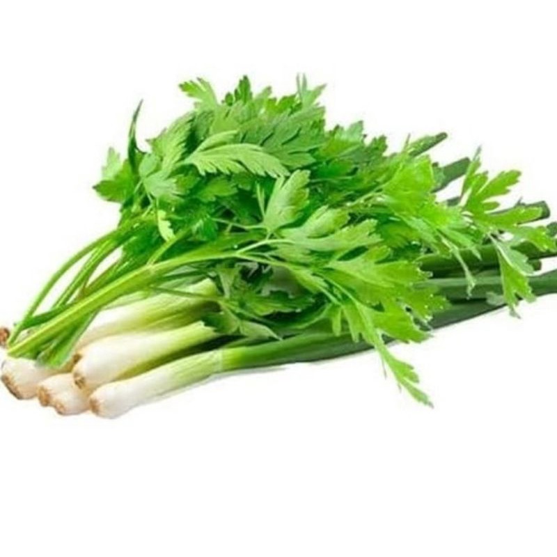 daun bawang 100 gr daun seledri onclang