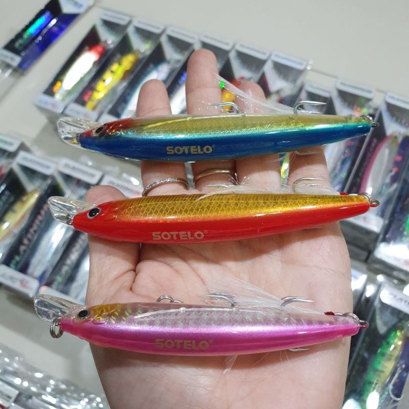 MINNOW PLATINUM CRYSTAL ZEE MINNOW 9,5 cm 11 cm 12,5 cm / MINNOW 9 G 14 G 18 G / FLOATING MINNOW