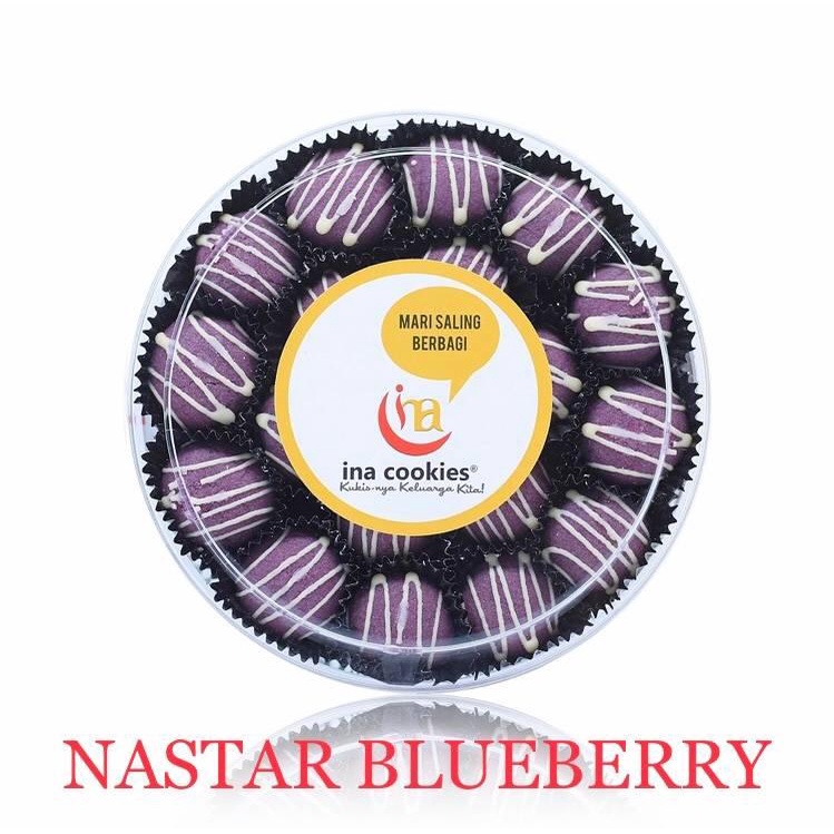 

Ina Cookies - Reguler Nastar Blueberry Reguler Manis