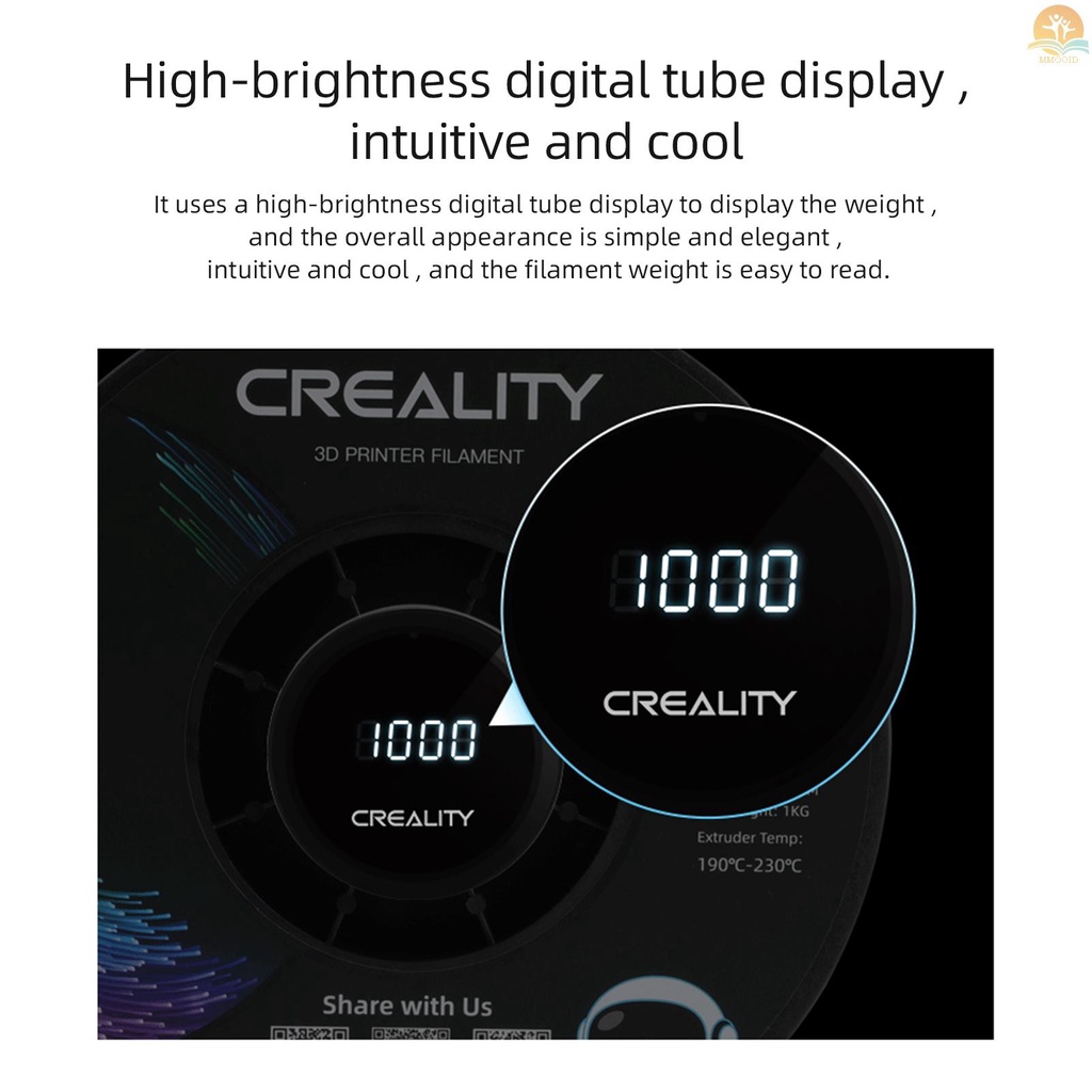 (MMOI) Creality Rak Spool Digital 3D Printer Untuk Semua FDM 3D