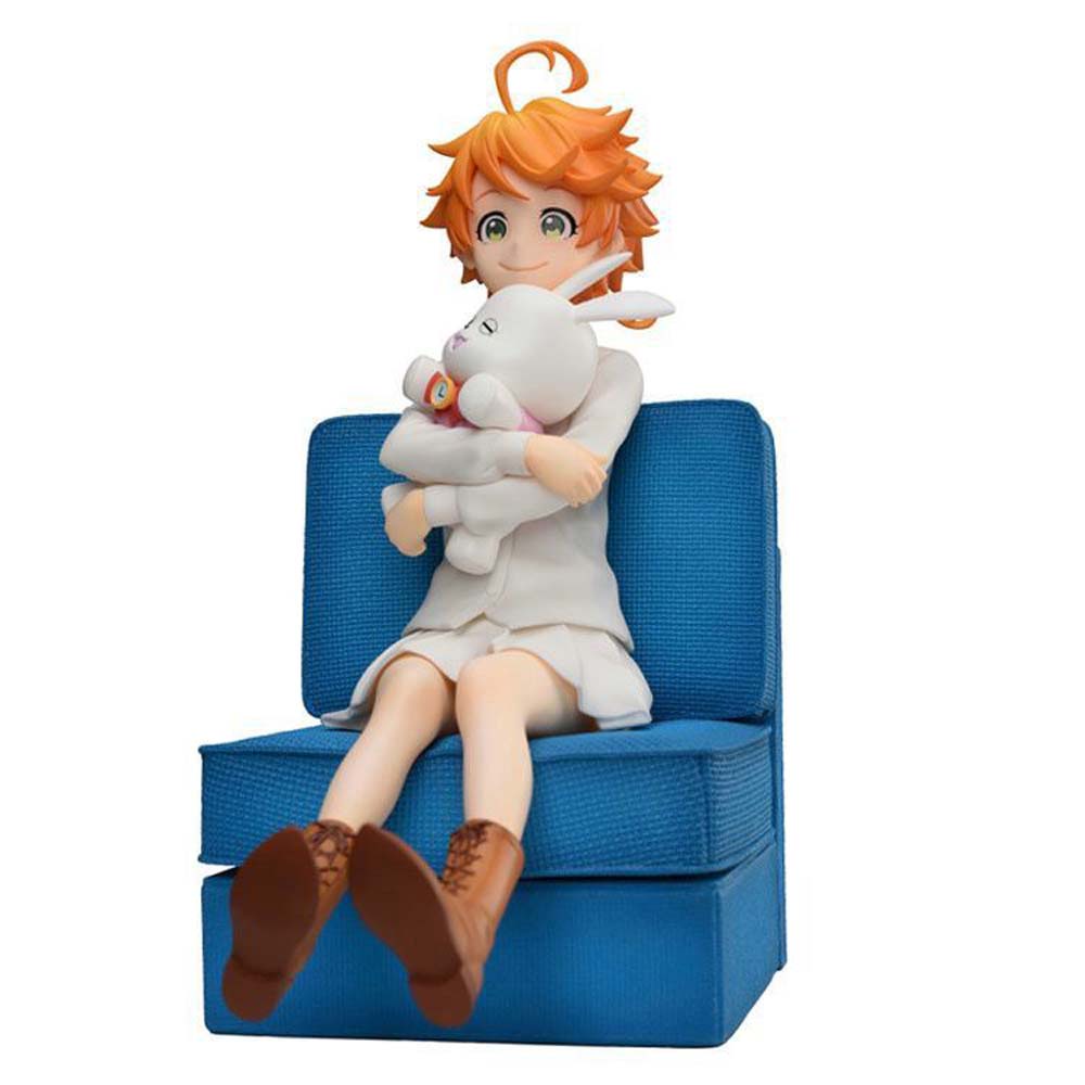 QUINTON Collectible Emma Action Figurine Miniatures Anime Model Figure Model Toys Norman Collection Model Desktop Decorations PVC Emma Home Ornaments The Promised Neverland