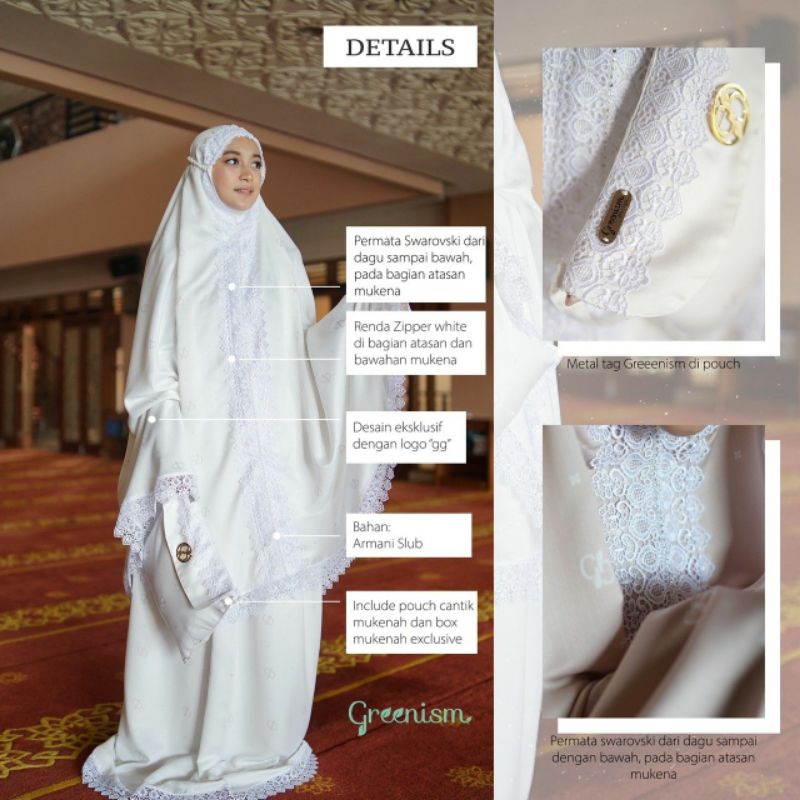 Greenism ORI/Mukenah Tahara/Armani Slub