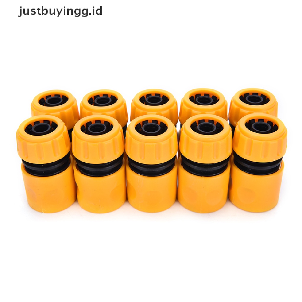 [justbuyingg.id] New ABS Garden Water Hose Pipe Connector Tubing Fitting Garden Wash Coupler ID