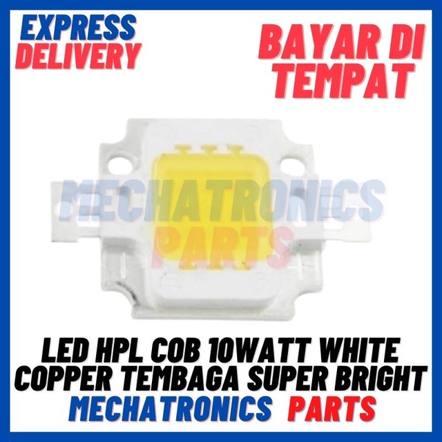 [DSP-9456] LED HPL COB 10WATT WHITE COPPER TEMBAGA SUPER BRIGHT